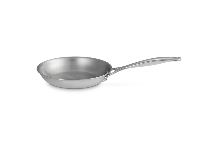 Le Creuset Signature Uncoated Shallow Frying Pan - Stainless Steel | 96600220000100