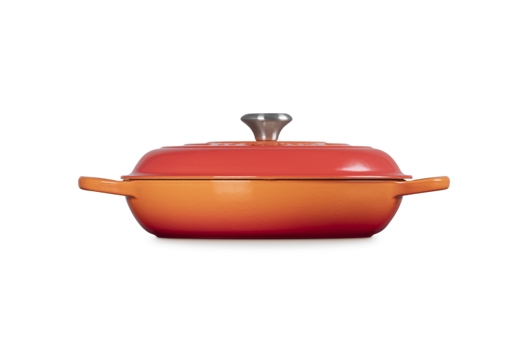 Le Creuset Signature 30cm Cast Iron Shallow Casserole - Volcanic | 21180300902430