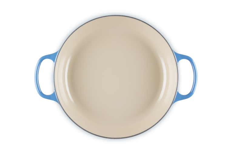 Le Creuset Signature 30cm Cast Iron Shallow Casserole - Azure | 21180302202430