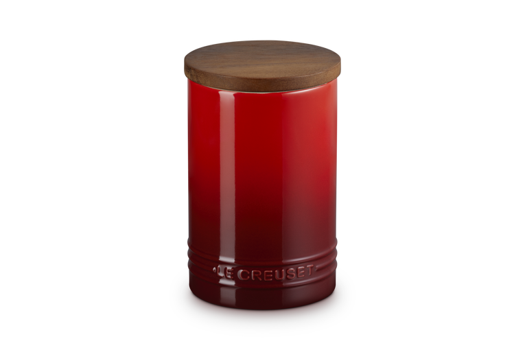Le Creuset 770ml Stoneware Signature Storage Jar - Cerise | 70819770600099