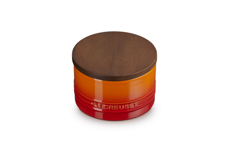Le Creuset 470ml Stoneware Signature Storage Jar - Volcanic | 96002000090000