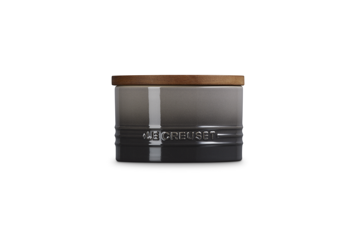 Le Creuset 470ml Stoneware Signature Storage Jar - Flint | 70819474440099