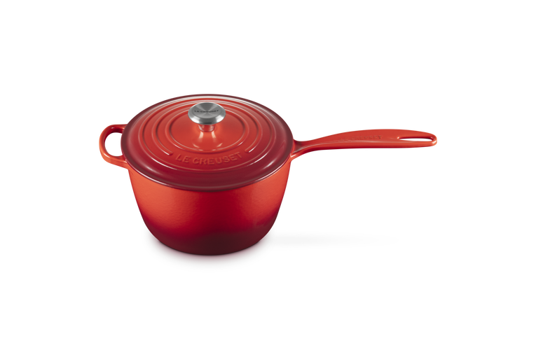 Le Creuset 20cm Cast Iron Saucepan - Cerise | 21181200602430