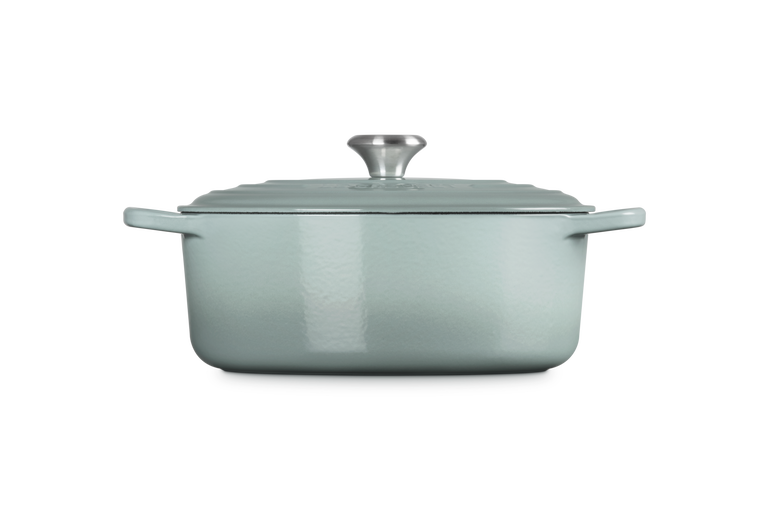 Le Creuset Signature 29cm Cast Iron Oval Casserole - Sea Salt | 21178297174430