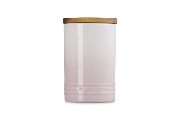 Le Creuset 770ml Stoneware Signature Storage Jar - Shell Pink | 70819777770099