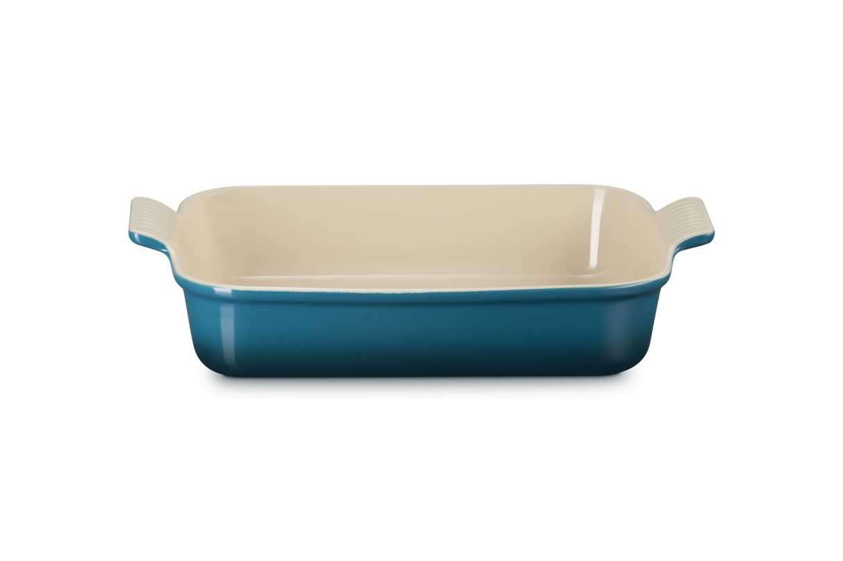 Le Creuset 32cm Stoneware Heritage Rectangular Dish - Deep Teal | 71102326420001