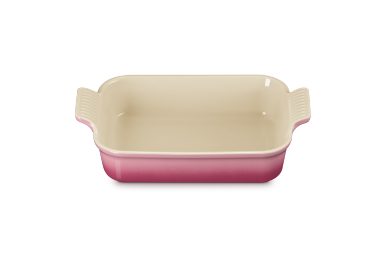 Le Creuset 26cm Stoneware Heritage Rectangular Dish - Rose Quartz | 71102261780001