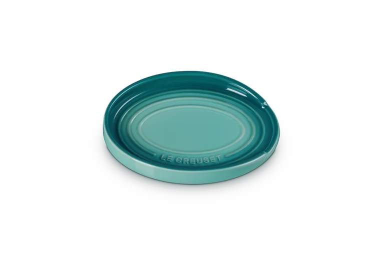 Le Creuset Stoneware Oval Spoon Rest - Bleu Riviera | 71507150990099