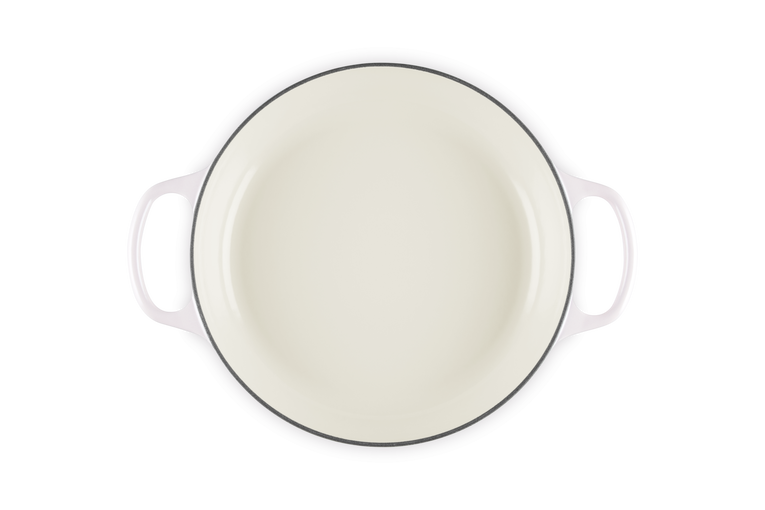 Le Creuset Signature 26cm Cast Iron Shallow Casserole - Shell Pink | 21180267774430