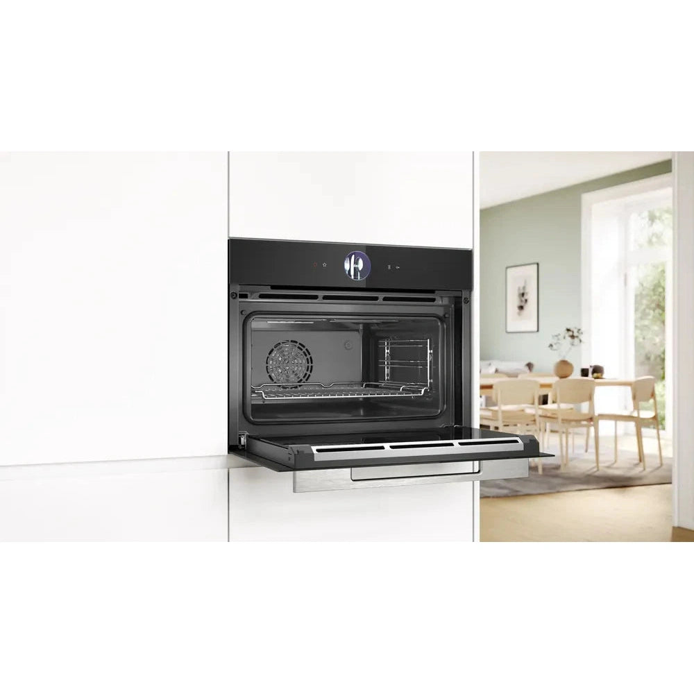 Bosch Series 8 Full Steam Combi Oven Black CSG7361B1