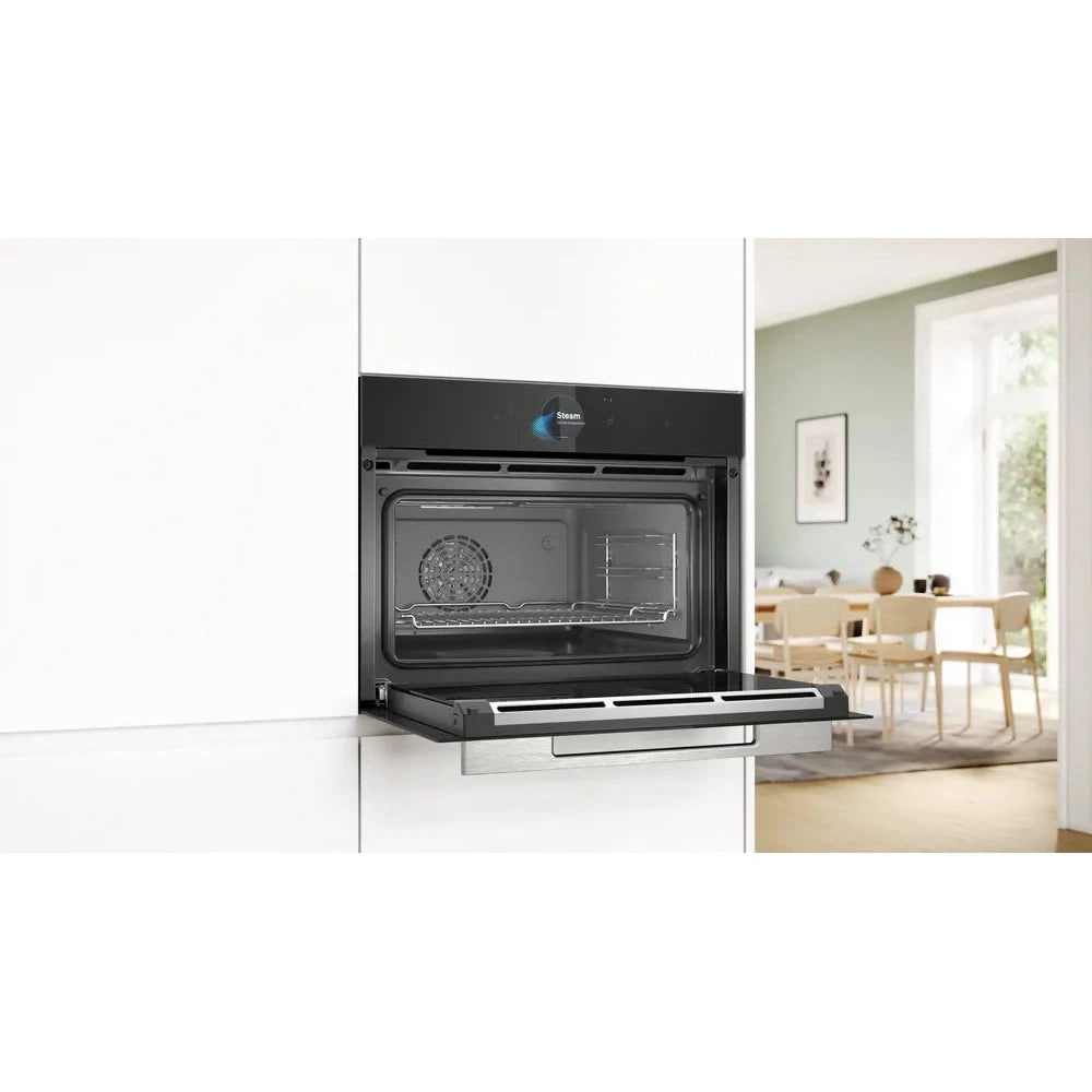 Bosch Series 8 Full Steam Combi Oven Black CSG7584B1