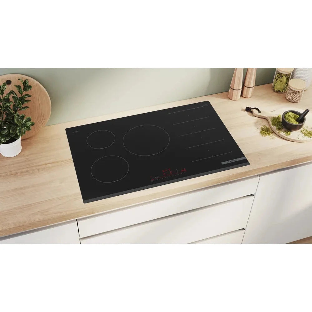 Bosch Series 6 induction hob, FlexInduction zones combined