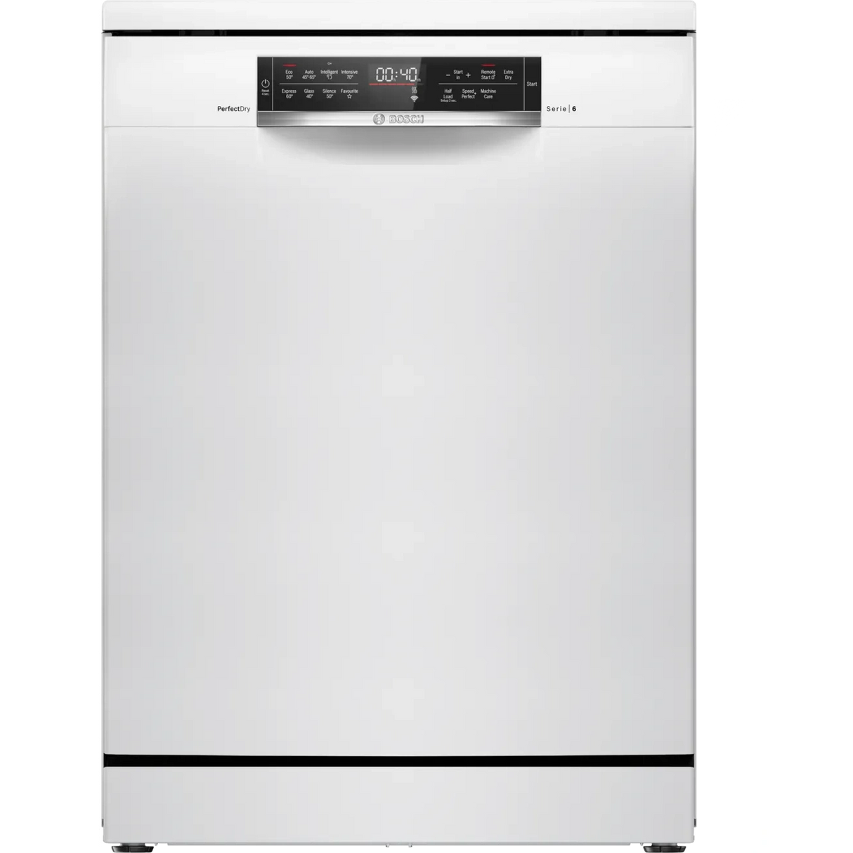 Bosch Series 6 Dishwasher White A Rated SMS6TCW01G