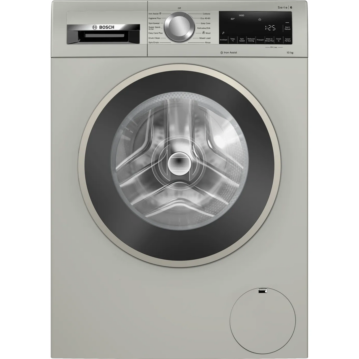 Bosch Series 6 10kg Washing Machine Silver WGG254ZSGB