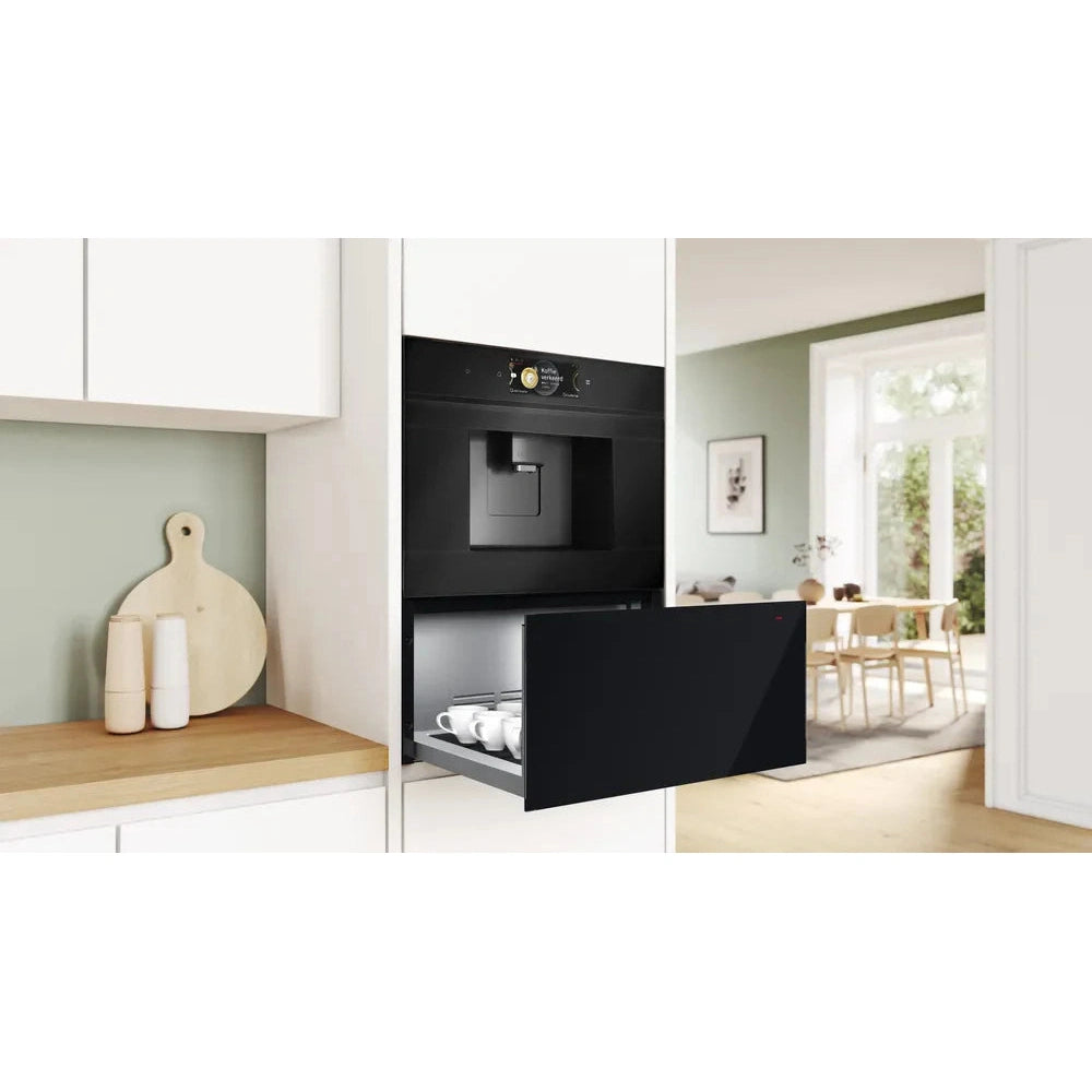 Bosch Series 8 29cm Warming Drawer Black BID7101B1B