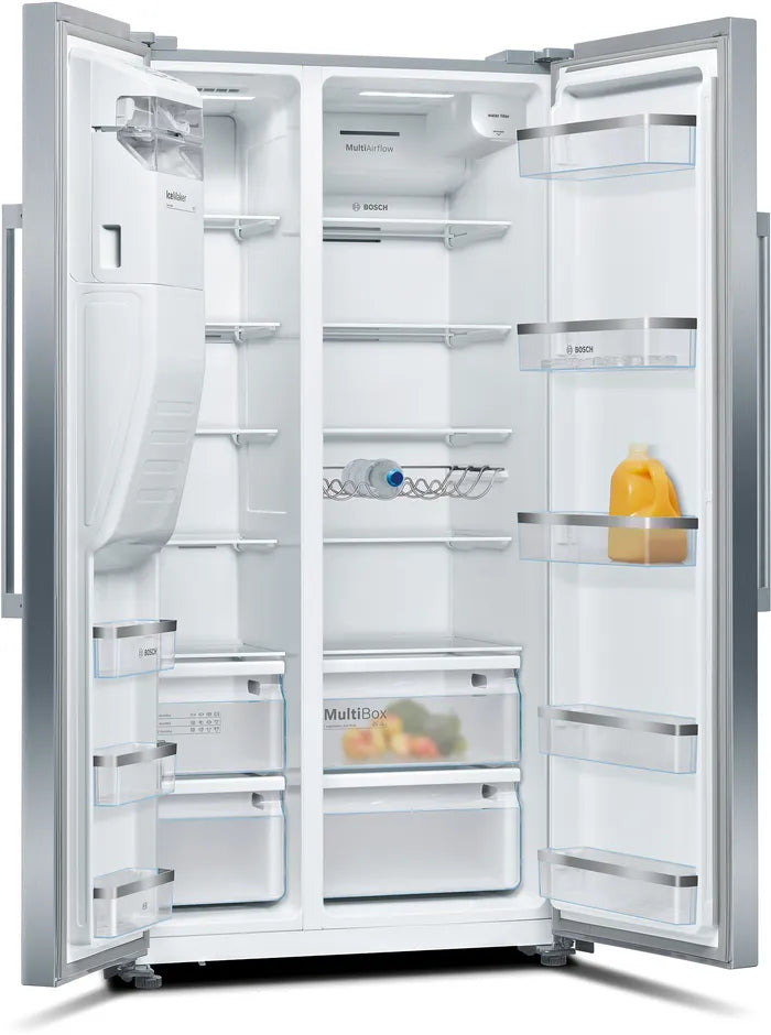 Bosch Series 6 American Style Fridge Freezer | Plumbed | KAD93AIERG