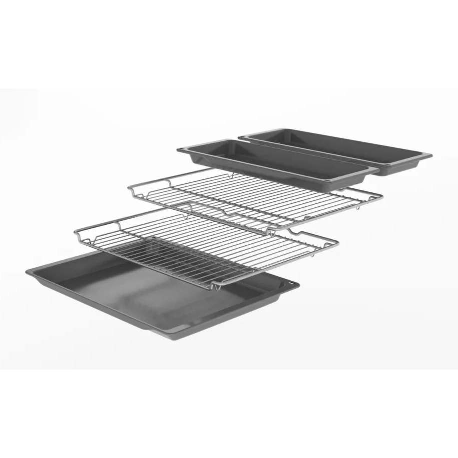 Bosch Series 4 Built Under Double Oven Black NBS533BB0B