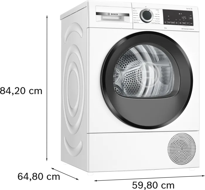 Series 6 Heat pump tumble dryer 9 kg | WQG24500GB