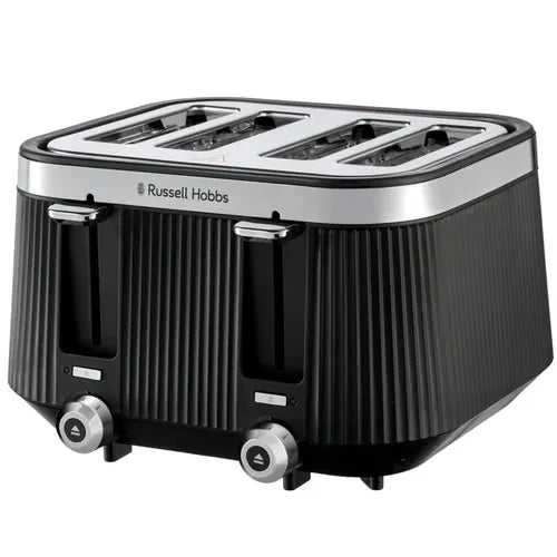 Russell Hobbs Brontë 4 Slice Toaster - Black | 26770