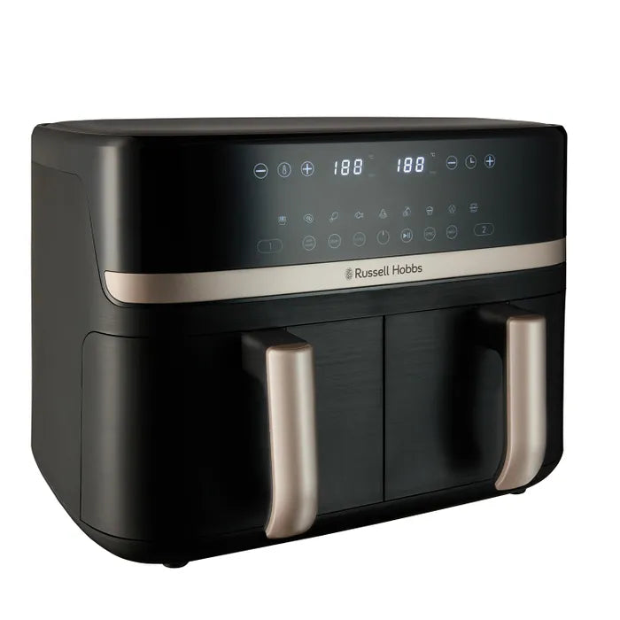 Russell Hobbs Satisfry™ Dual Basket Air Fryer 9L - Black | 27680