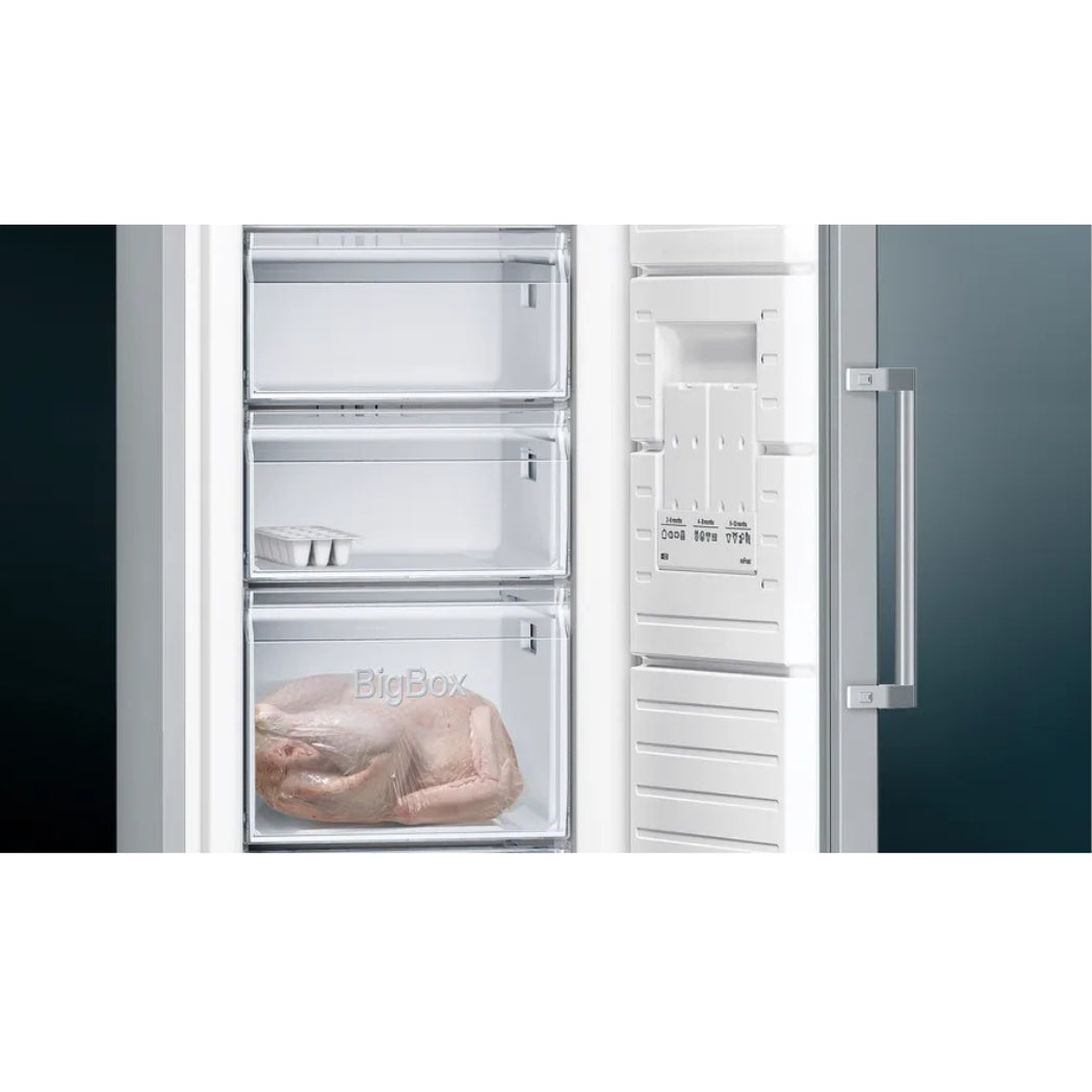 Siemens iQ300 Freestanding Freezer - S/Steel | GS36NVIEV