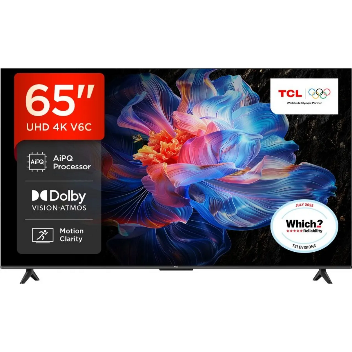 TCL V6C 65" 4K Ultra HD Smart Google TV | 65V6C