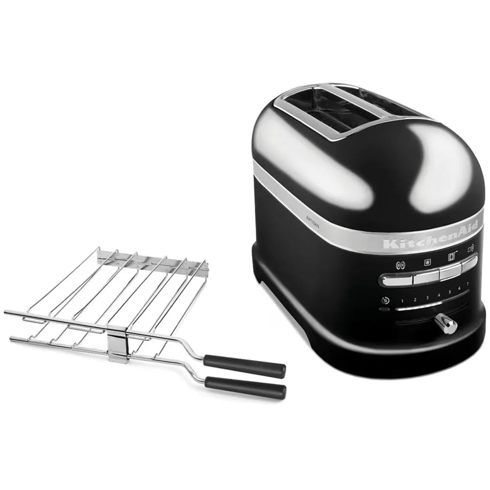 KitchenAid 2 Slice Artisan Toaster - Onyx Black | 5KMT2204BOB