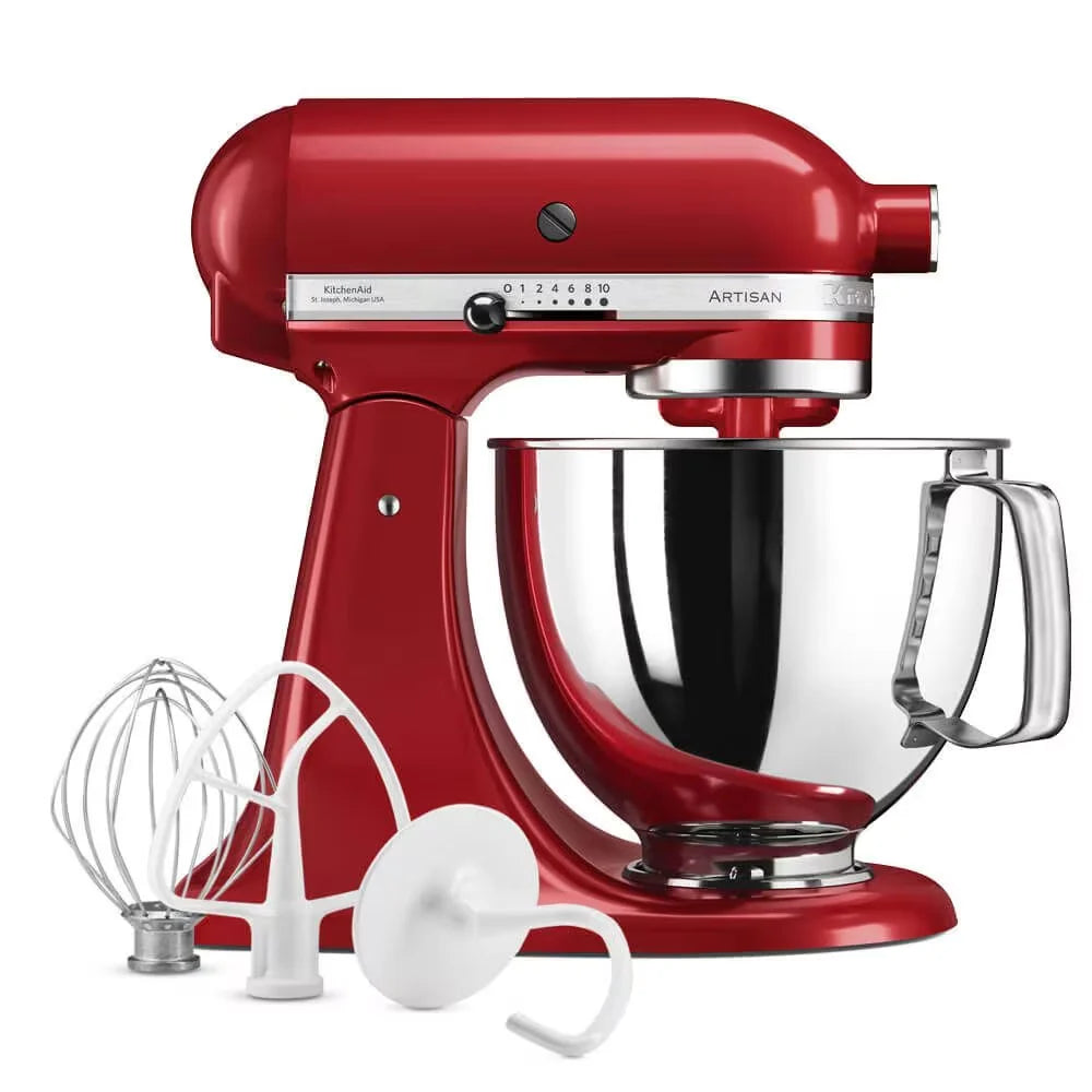 KitchenAid Mixer Tilt-Head 4.8L Artisan - Empire Red | 5KSM125BER