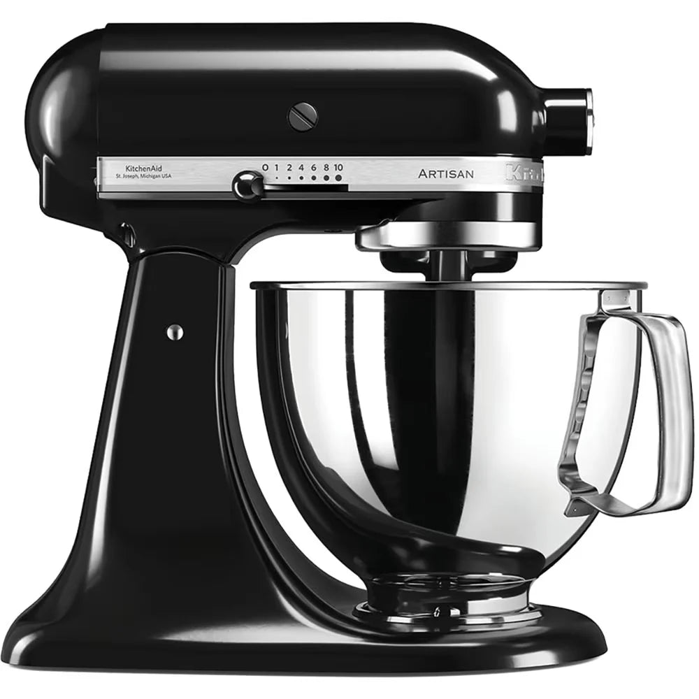 KitchenAid Mixer Tilt-Head 4.8L Artisan - Onyx Black | 5KSM125BOB