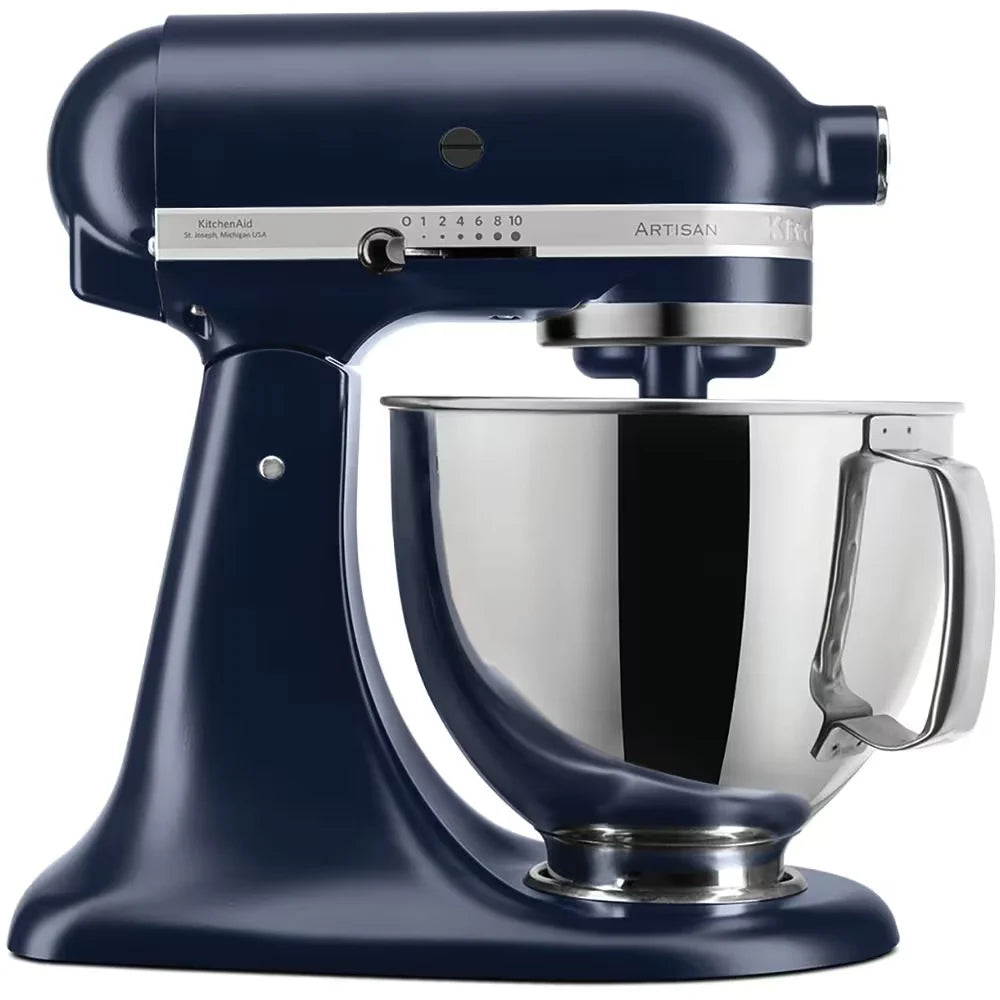 KitchenAid Mixer Tilt-Head 4.8L Artisan With Accessories - Ink Blue | 5KSM175PSBIB