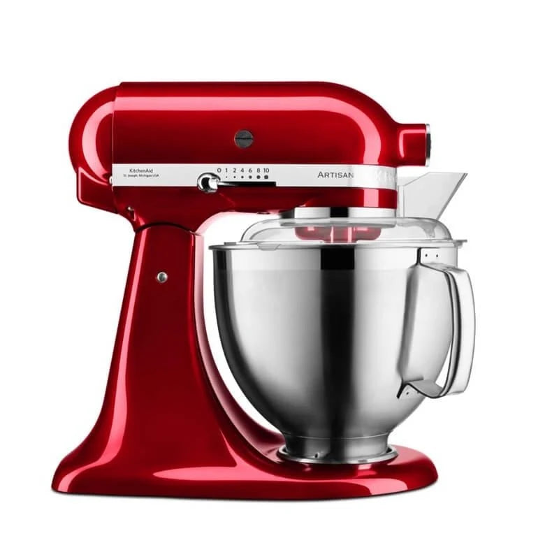 KitchenAid Mixer Tilt-Head 4.8L Artisan Premium - Candy Apple | 5KSM185PSBCA
