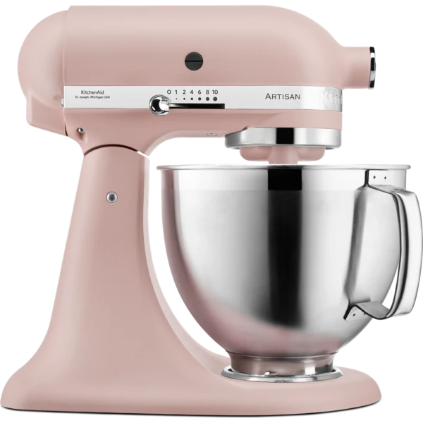 KitchenAid Mixer Tilt-Head 4.8L Artisan Premium - Feather Pink | 5KSM185PSBFT
