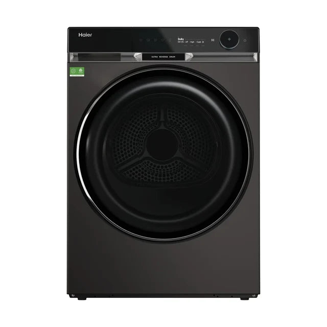 Haier X Series 9kg Heat Pump Tumble Dryer - Graphite | HD90-A3Q397PGU1-UK