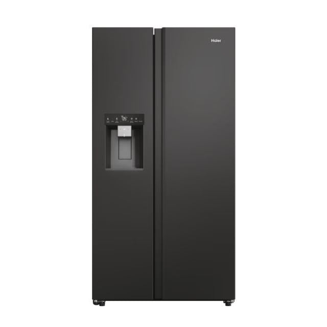 Haier American Style Fridge Freezer - Graphite | Plumbed | HSW59F18EIPT