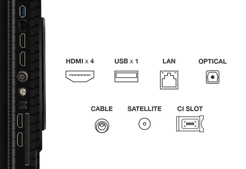 TCL 65'' QLED 4K HDR Smart TV | 65T8C