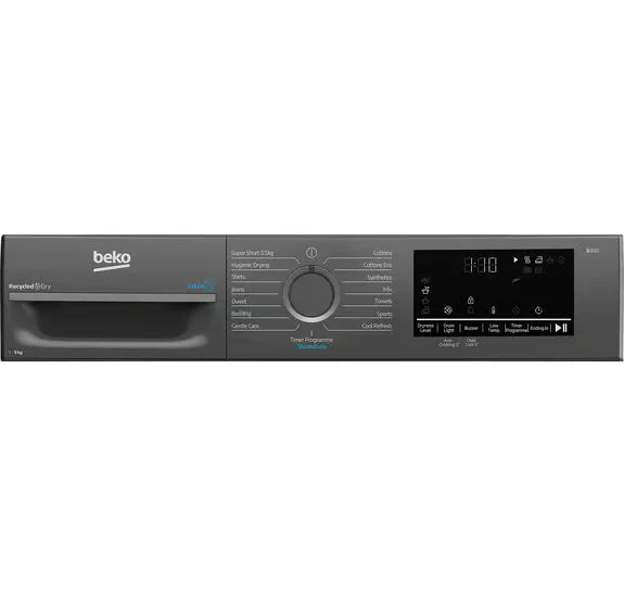 Beko 9kg Heat Pump Dryer - Anthracite | BM3T3933NA