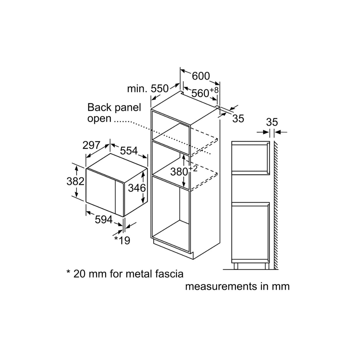 Neff N50 Integrated Microwave | HLAWD23G0B