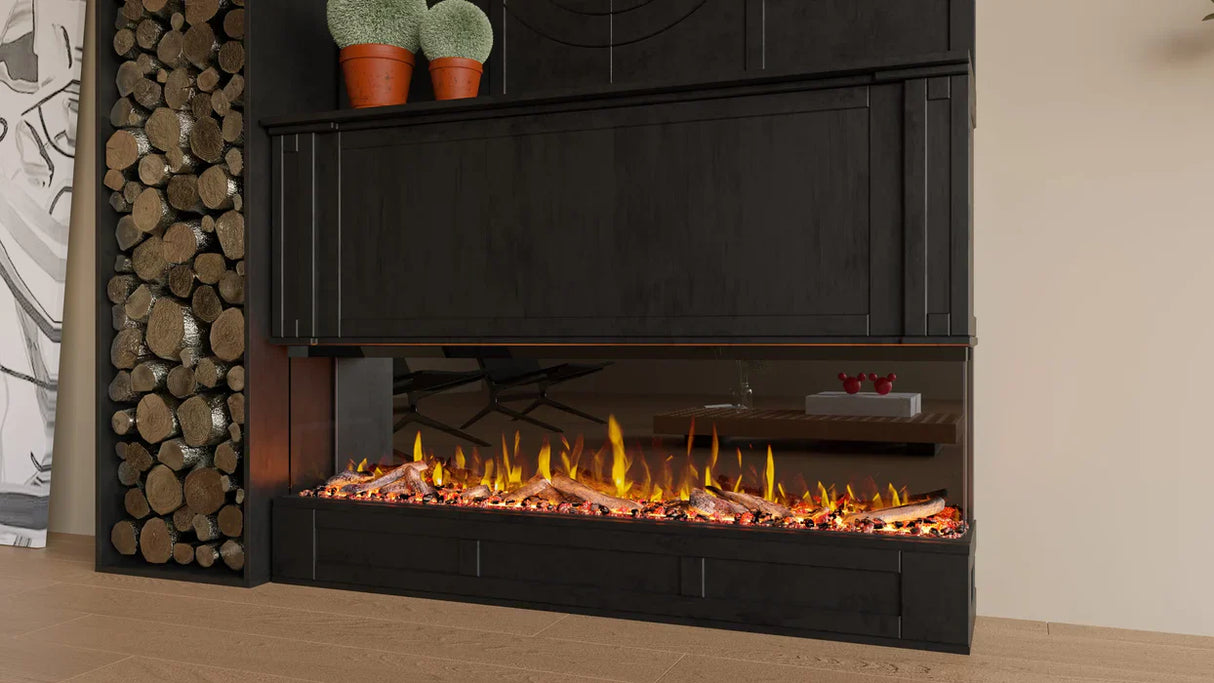 FLAMORA 1500 PANORAMIC GLASS FIRE | PR1500