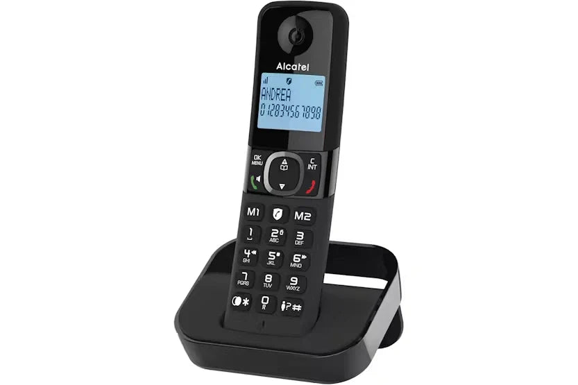 Alcatel Single Cordless Phone - Black | ATL1423518