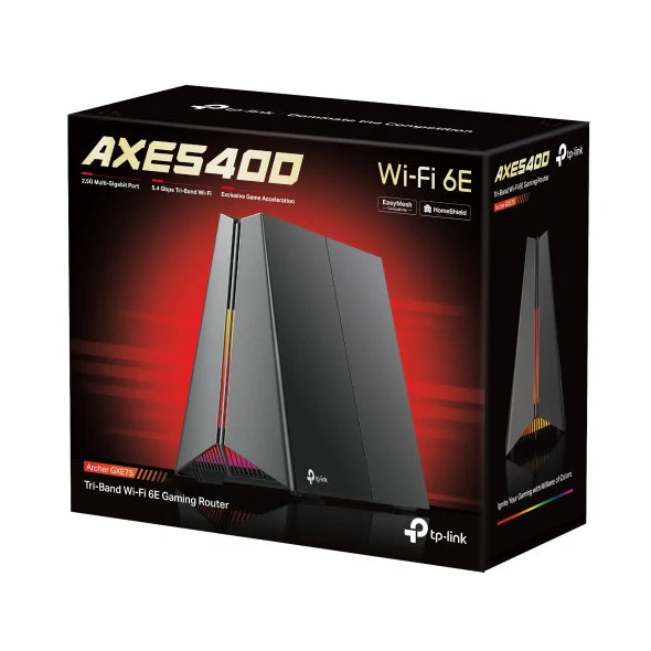 TP Link AXE5400 Tri-Band Wi-Fi 6E Gaming Router | ARCHERGXE75