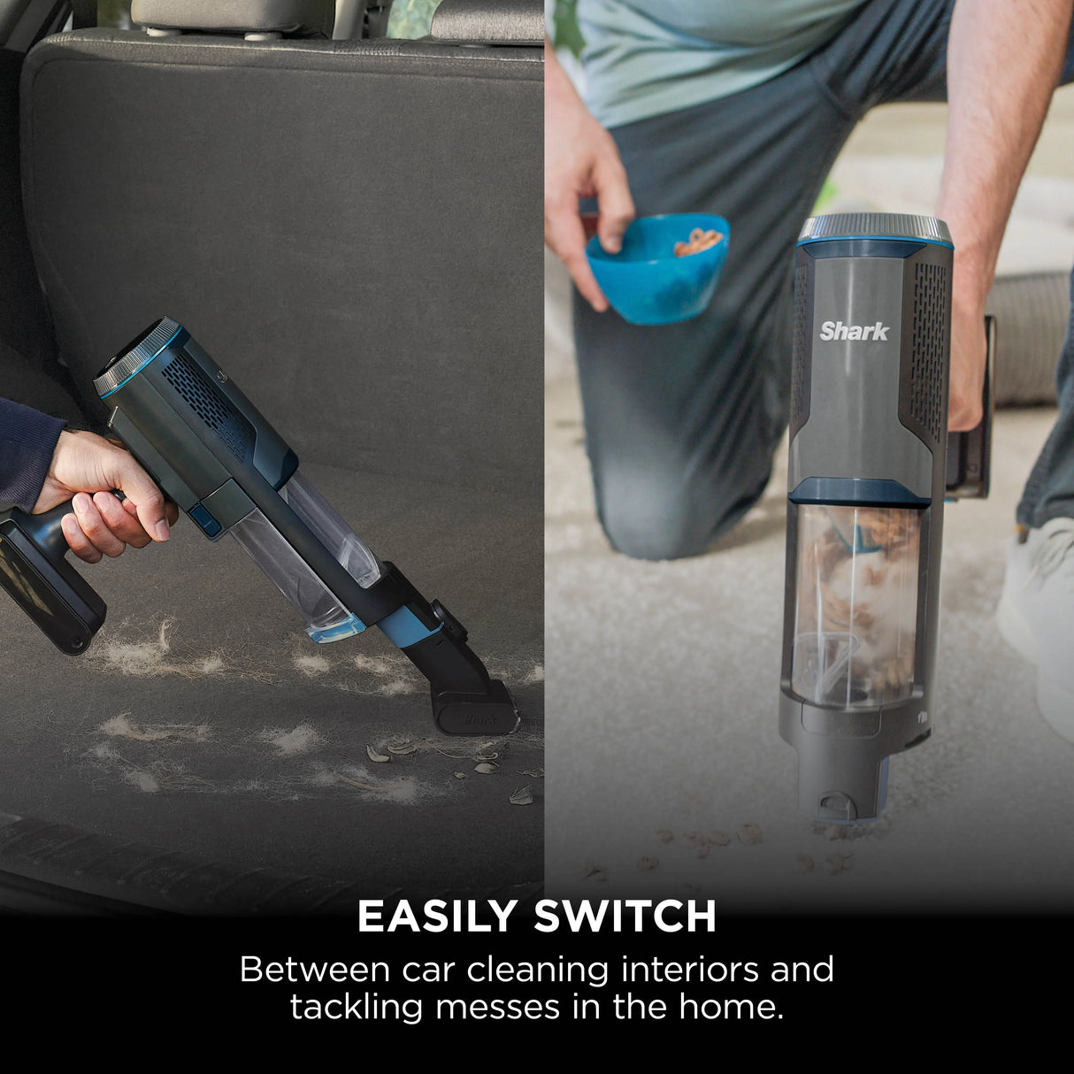 Shark PowerBoost Pet Cordless 2-in-1 Car & Home Handheld Power Vacuum | BH102UK
