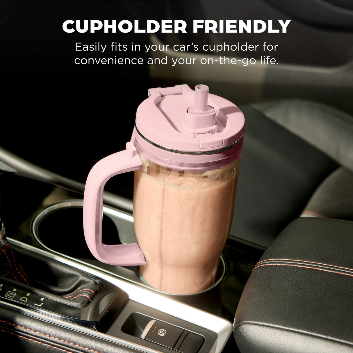 Ninja BlendBoss Tumbler Blender - Pink Peppercorn | DB351UKPK1BRN