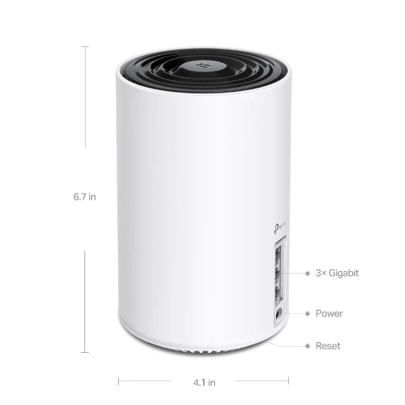 TP Link AXE5400 Tri-Band Mesh Wi-Fi 6E System | DECOXE75(3-PACK)