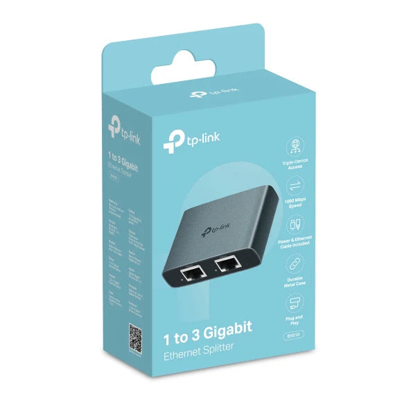TP Link 1 to 3 Gigabit Ethernet Splitter | EH310