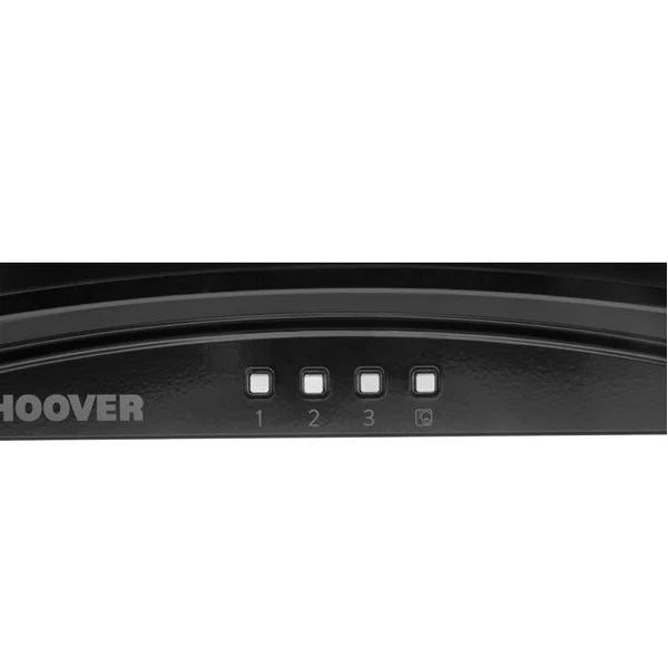 Hoover H-Hood 300 60cm Curved Glass Chimney Cooker Hood - Black | HGM610NN