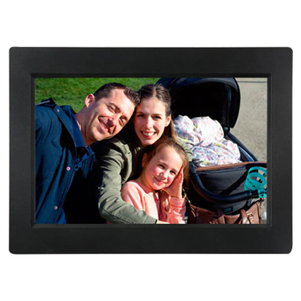 Harmony 10.1" Touch Panel Photo Frame - Black | HN-DPF1000