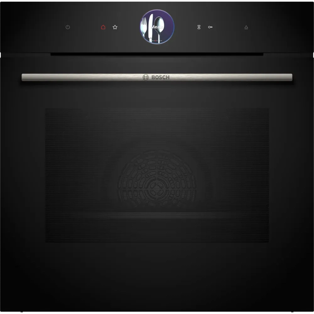 Bosch Series 8 Full Steam Single Oven Black HSG7364B1B
