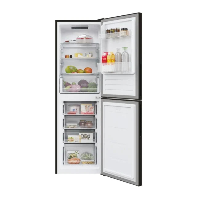 Hoover 50:50 Fridge Freezer Black | HVT3CLECKIHB-1