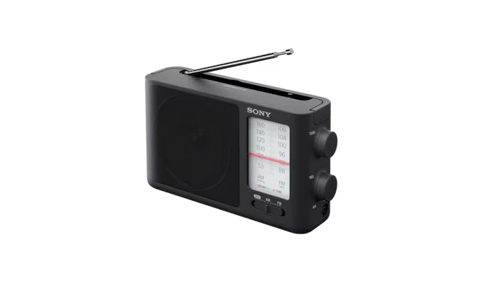 Sony ICF-506 Analog Tuning Portable FM/AM Radio - Black | ICF506.CEK