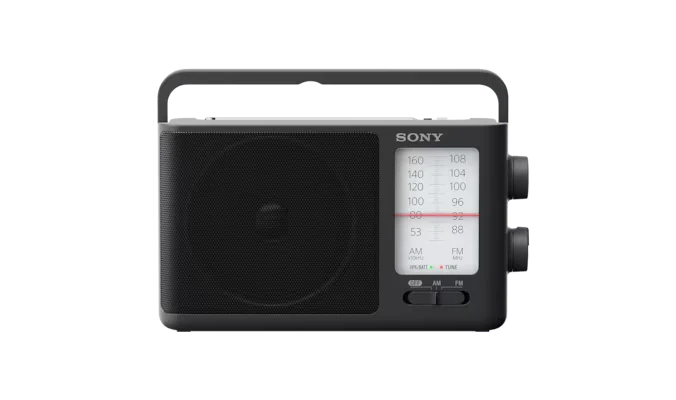 Sony ICF-506 Analog Tuning Portable FM/AM Radio - Black | ICF506.CEK